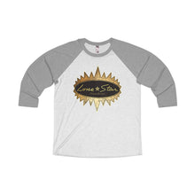 Lone Star by Classic Boater Womens Tri-Blend Unisex 3/4 Raglan