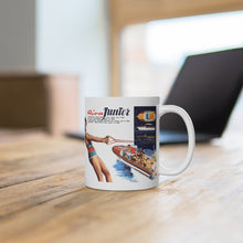 Vintage Riva Junior Advertisement White Ceramic Mug by Classic Boatwear