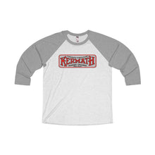 Kermath Engines Unisex Tri-Blend 3/4 Raglan Tee by Retro Boater