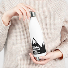 Classic Black White Mountain Design Only in a Hummer20oz Insulated Bottle