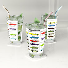 1970 Plymouth Lineup Pint Glass, 16oz