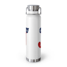 Vintage Sign Gladiator Jeep in Red and Blue 22oz Vacuum Insulated Bottle