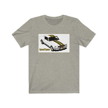 1965 Ford Mustang Fastback Unisex Jersey Short Sleeve Tee by Speedtiques