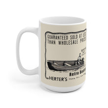 Herter's Boats White Ceramic Mug by Retro Boater