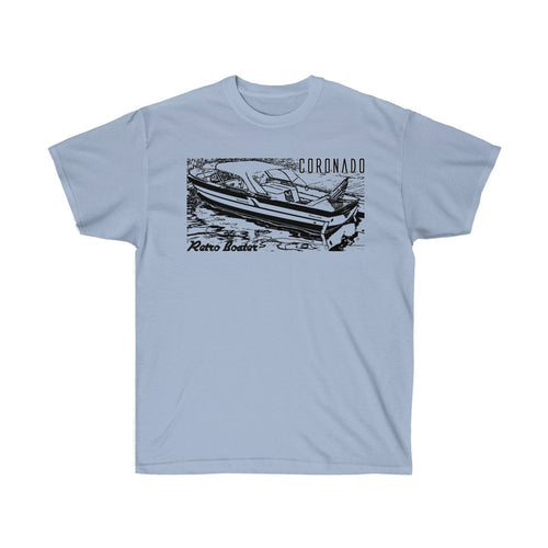 Vintage Century Coronado Unisex Ultra Cotton Tee by Retro Boater