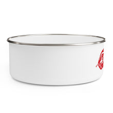 Vintage Feather Craft Boat Company Enamel Boat Bowl by Retro Boater