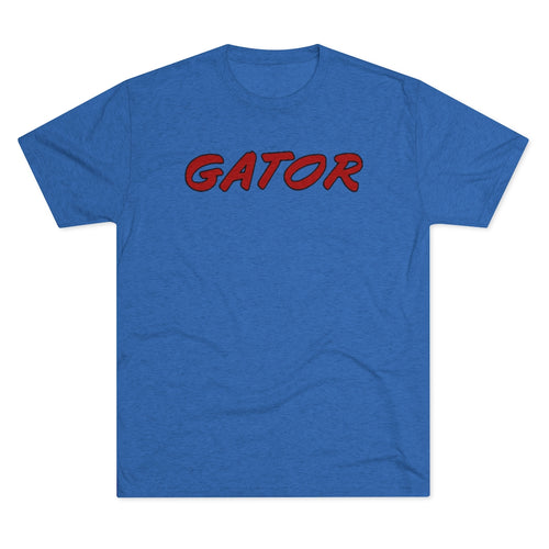 Vintage Gator Trailers Unisex Tri-Blend Crew Tee