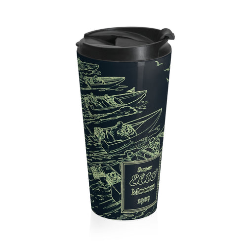 1929 Elto Outboard Engines Ad Stainless Steel Travel Mug by Retro Boater