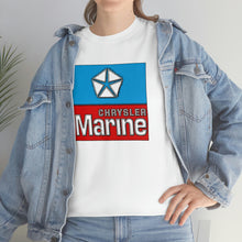 Chrysler Marine Unisex Heavy Cotton Tee by Retro Boater