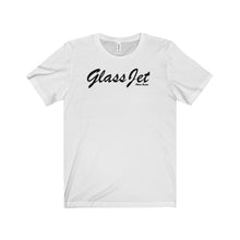 Glass Jet by Retro Boater Unisex Jersey Short Sleeve Tee