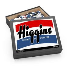 Vintage Red White Blue Higgins Boat Company Puzzle (120, 252,Piece)