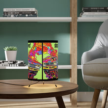 1970s Plymouth Super Stock Roadrunner Tripod Lamp with High-Res Printed Shade, US/CA plug