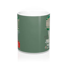 Mercury Kiekefier Outboard Engine 11oz Mug by Retro Boater