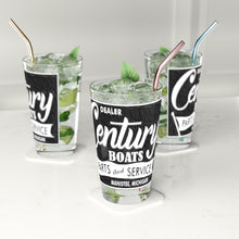 Vintage Century Boat Sign Pint Glass, 16oz