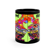 Mopar Plymouth Roadrunner Superstock Black mug 11oz by SpeedTiques