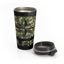 Classic Polaris Camo ATV UTV Stainless Steel Travel Mug