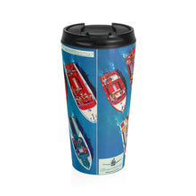 1960 Century Lineup Stainless Steel Travel Mug by Retro Boater