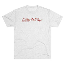 Vintage Carter Craft Boats Unisex Tri-Blend Crew Tee