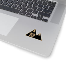 Mountain Design in Black Bronze Only in a Hummer Kiss-Cut Stickers