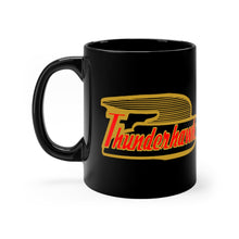 1959 Larson Thunderhawk Black mug 11oz by Retro Boater