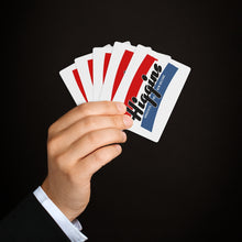 Vintage Red White Blue Higgins Boat Company Custom Poker Cards