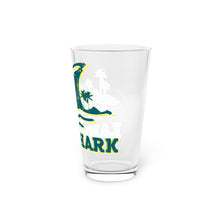 Classic Landshark Beer Pint Glass, 16oz