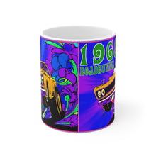 1968 Plymouth Roadrunner White Ceramic Mug by SpeedTiques