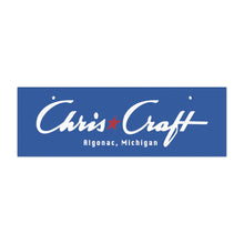 Vintage Chris Craft Boats of Algonac Michigan Ceramic Wall Sign