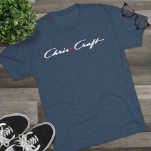 Vintage Chris Craft Men's Tri-Blend Crew Tee