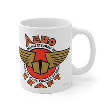Aero Craft Boats White Ceramic Mug by Retro Boater