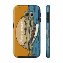 Vintage Racers in the Sunset by Retro Boater All US Phone cases