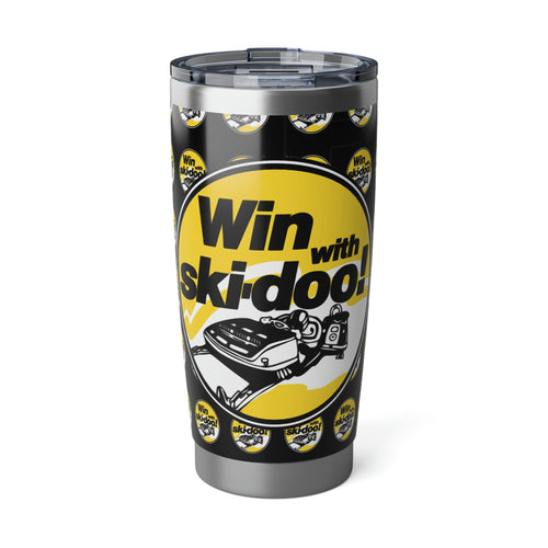 Vintage 1970s Ski-Doo Snowmobile Vagabond 20oz Tumbler