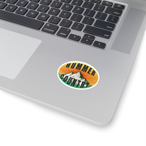 Hummer Country Kiss-Cut Stickers