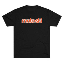 Vintage Moto-Ski Snowmobile Men's Tri-Blend Crew Tee