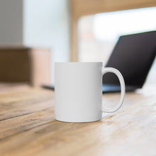Blue Star Boats Miami, Oklahoma White Ceramic Mug by Retro Boater