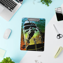 Vintage Chris Craft Runabout in the Sun Clipboard by Classic Boater