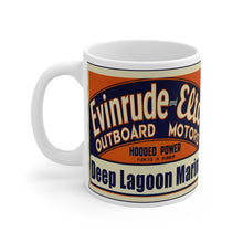 Evinrude Deep Lagoon Marina Mug 11oz by Retro Boater