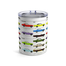 1970 Plymouth Lineup Tumbler 10oz