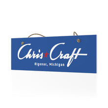 Vintage Chris Craft Boats of Algonac Michigan Ceramic Wall Sign