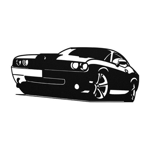 Dodge Challenger Metal Sign