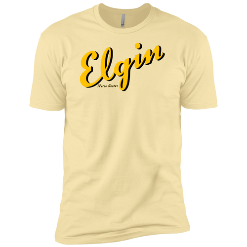 Elgin Boats by Retro Boater NL3600 Next Level Premium Short Sleeve T-Shirt