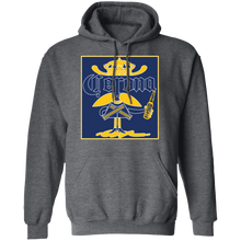 Mexican Corona Dude Drinking Beer Pullover Hoodie