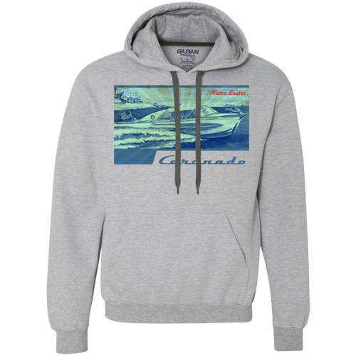 Vintage Century Coronado by Retro Boater Gildan Heavyweight Pullover Fleece Sweatshirt