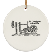 Lionel Engine Co. by Retro Boater SUBORNC Ceramic Circle Ornament