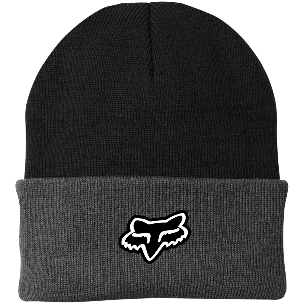 Vintage Style Fox Parts and Racing Knit Cap
