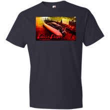 Vintage Larson Falls Flyer by Classic Boater Anvil Lightweight T-Shirt 4.5 oz