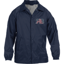 Retro Boater Logo M775 Harriton Nylon Staff Jacket