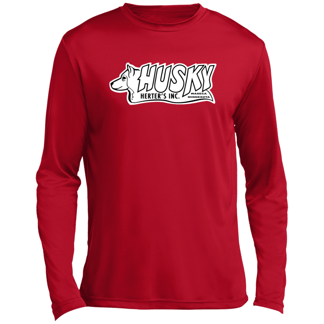 HERTER'S Husky Snowmobiles Men’s Long Sleeve Performance Tee
