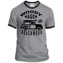 Speedtiques Woody Wagon Port & Co. Ringer Tee