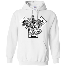 Ford Y-Block by Retro Boater G185 Gildan Pullover Hoodie 8 oz.